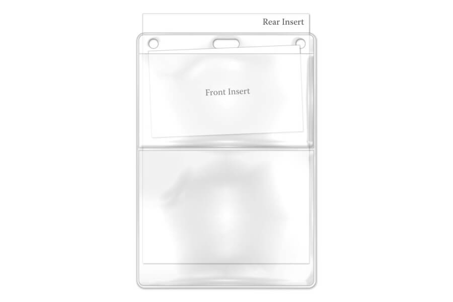 Badge Holders with Multiple Pockets