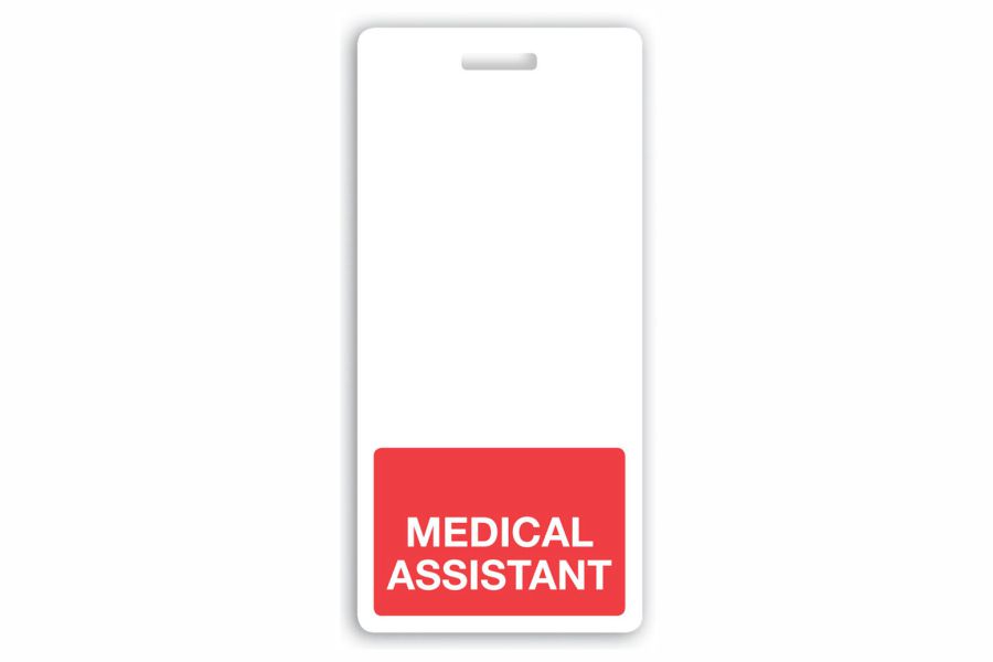 Vertical Medical Badge Backers