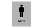 Restroom Braille Sign