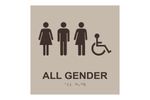 Restroom Braille Sign