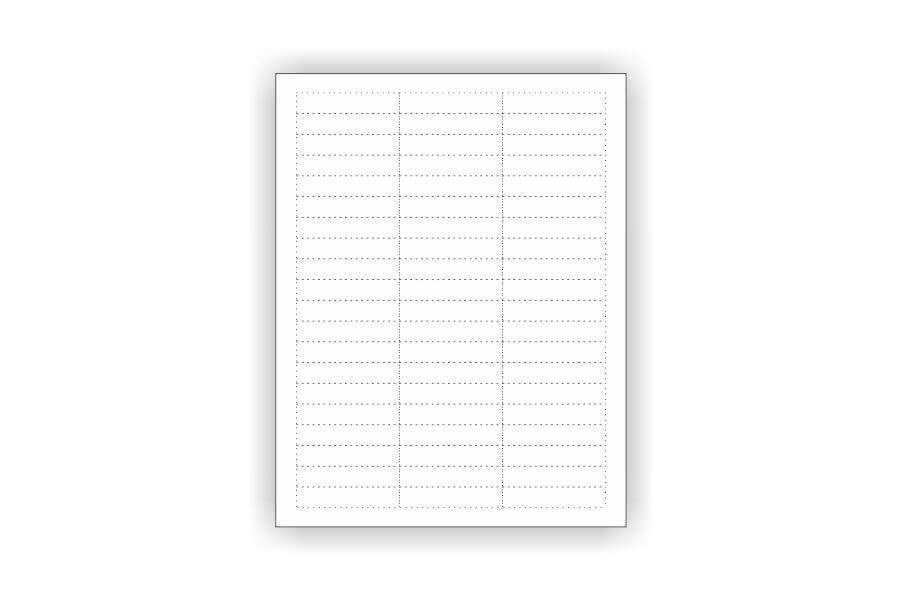 Replacement Paper Name Insert Sheets for Window Badges