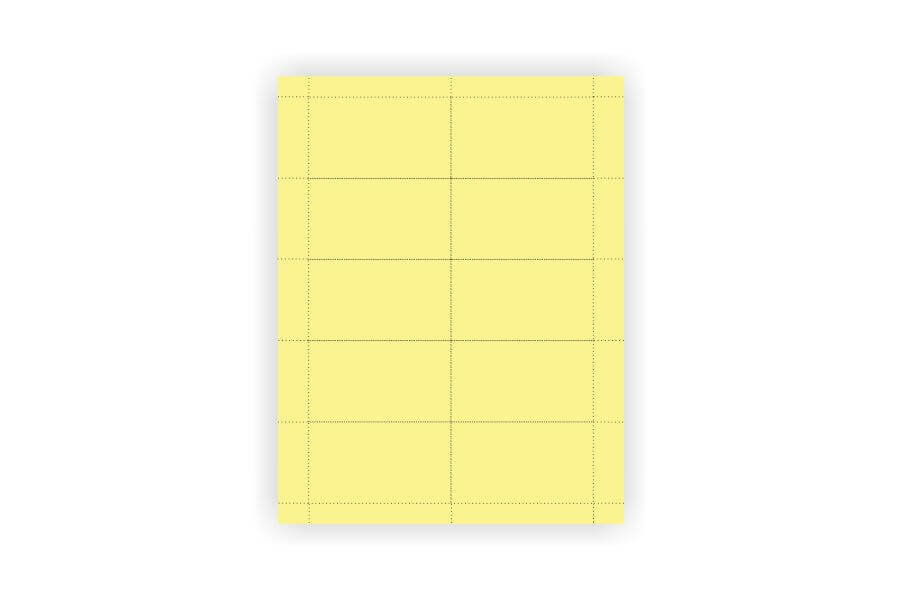 Replacement Paper Name Insert Sheets for Window Badges